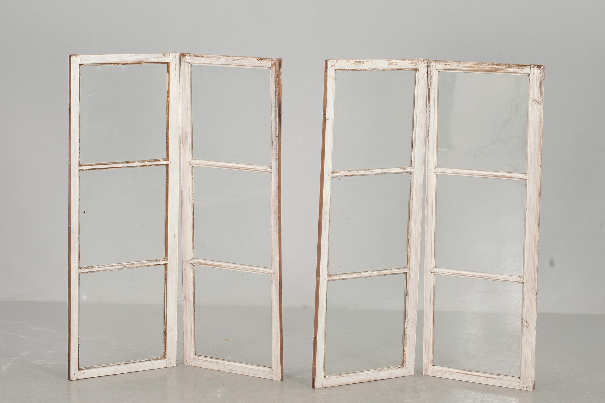 FÖNSTER, 4 st, 1900-talets första hälft.