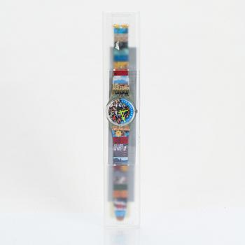 Swatch, Swatch The People, wristwatch, 34 mm.