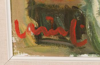 Olavi Laine, oil on canvas, signed.