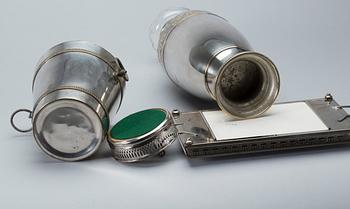 PARTI NYSILVER, nysilver, 4 delar. 1900-tal.