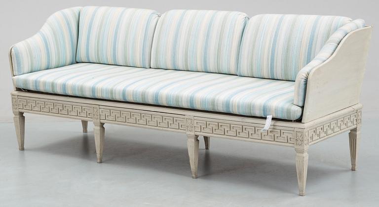 TRÅGSOFFA, gustaviansk, 1700-talets andra hälft.