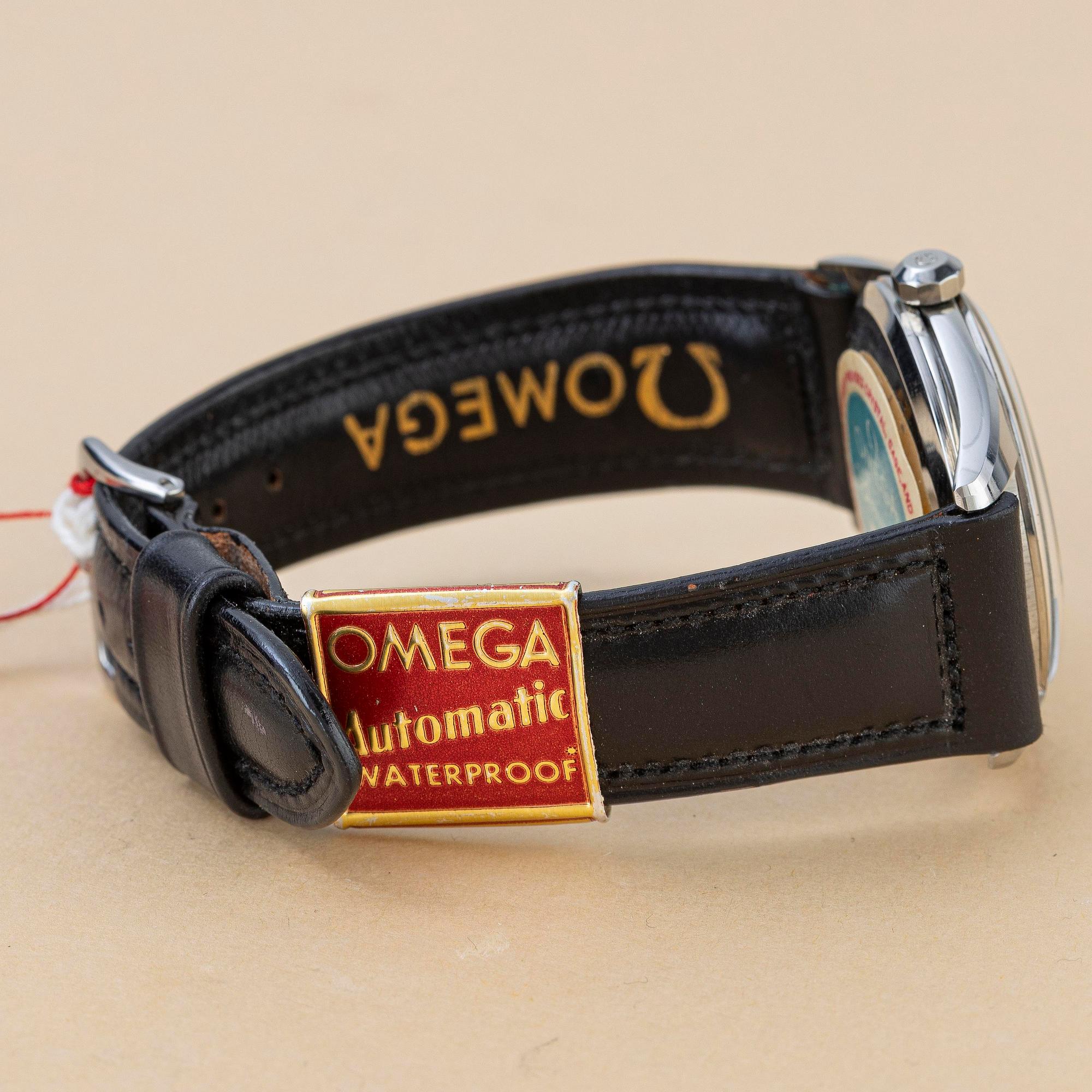 Omega, Seamaster, "Honeycomb Dial", ca 1954.