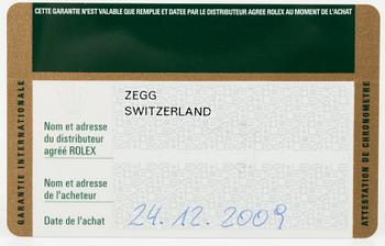 ROLEX, Submariner, "Smurf".