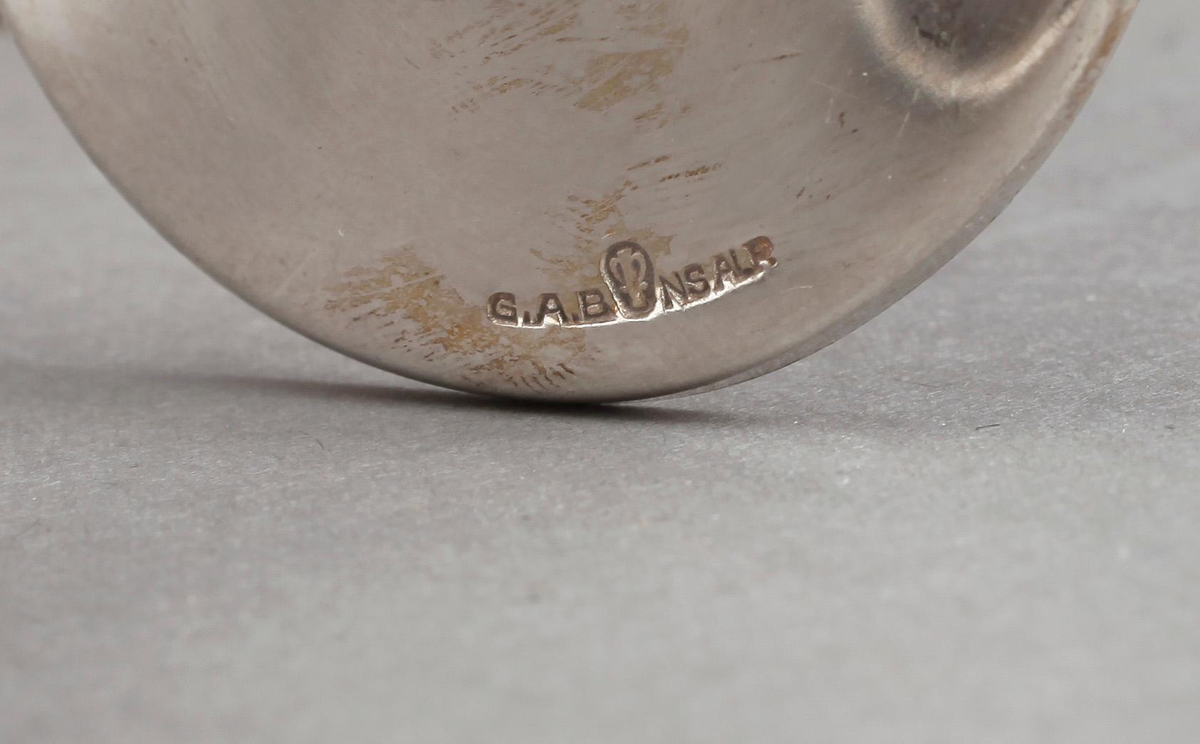 COCKTAILGLAS, 12 st, nysilver, GAB.