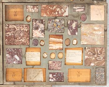 Stensamling, ca 263 delar, omkring år 1800.