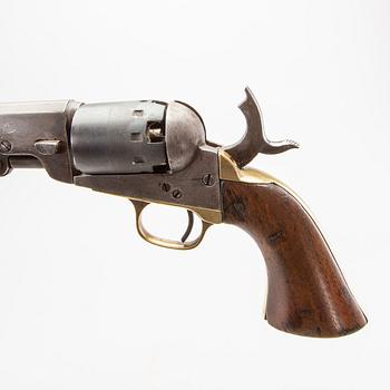 A Manhattan navy Percussion revolver in cal 36, 19th century mid / latter half.