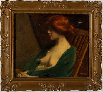 AUGUSTIN ZWILLER, oil on canvas, signed A. Zwiller.