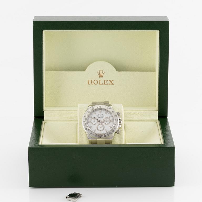 Rolex, Cosmograph, Daytona, "Chromalight", wristwatch, chronograph, 40 mm.