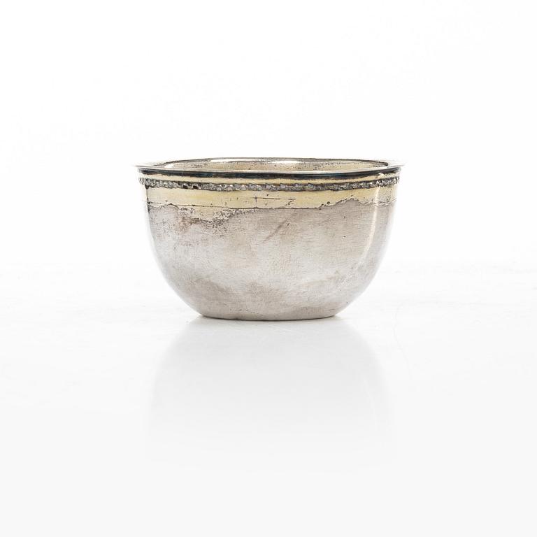 A Swedish silver tumbler, mark of Lorenz Swan, Nyköping (active 1749-1761 (62)).