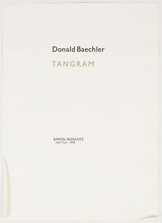 Donald Baechler, "Tangram".