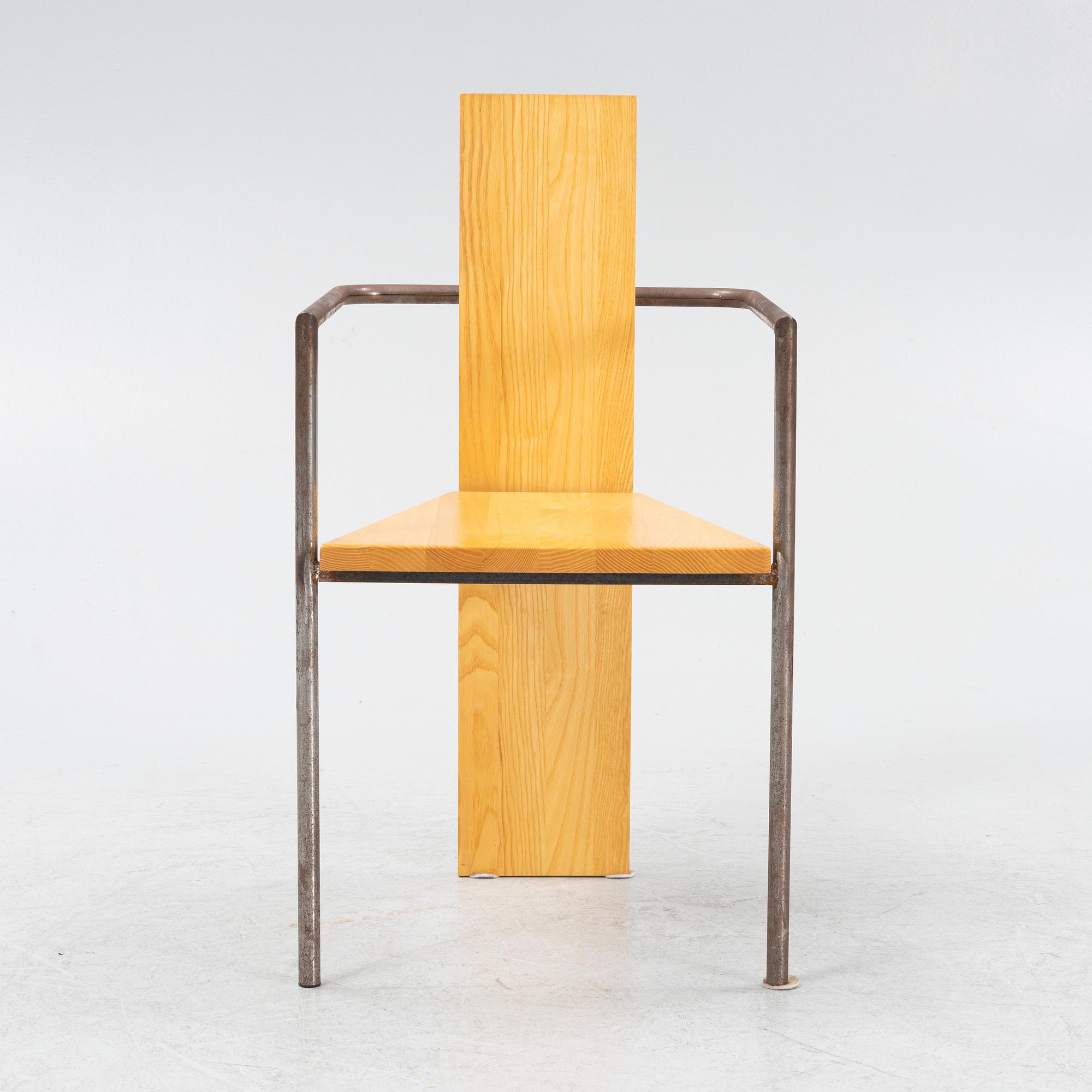 Jonas Bohlin, karmstol, "Concrete", Källemo, Värnamo.