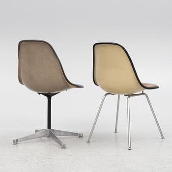 Charles & Ray Eames, stolar, 2 st, Herman Miller.