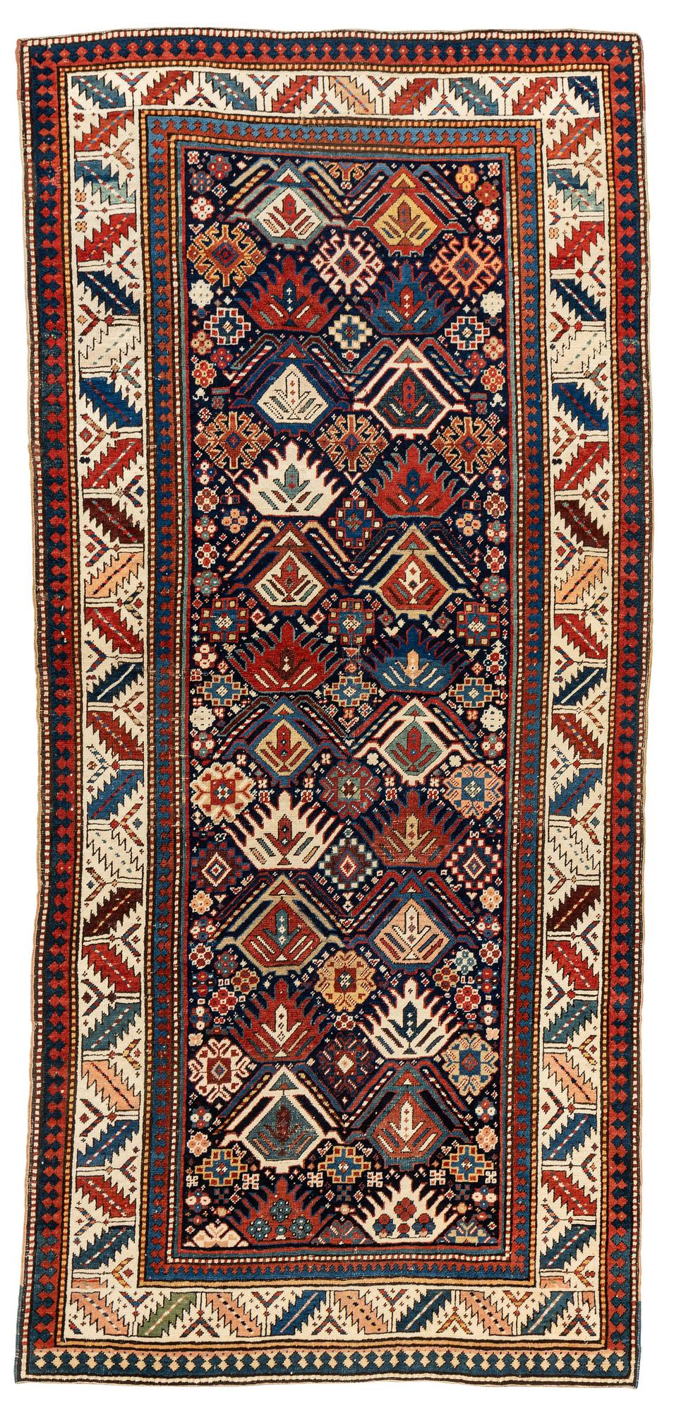 A rug, antique, Erivan Armenien, ca 245 × 113 cm.