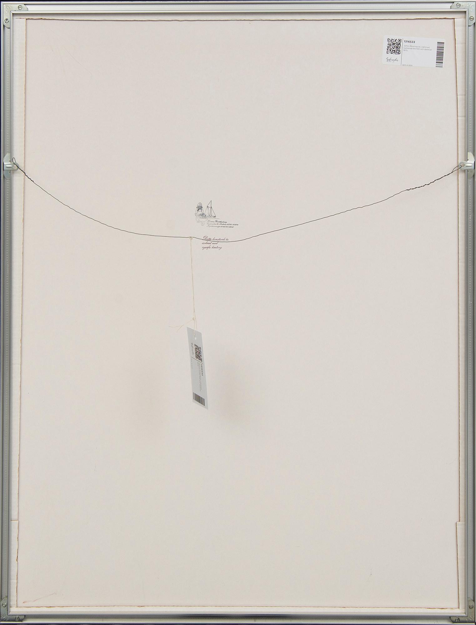 James Rosenquist, lithograph in colors signed dated and numbered 1975 84/100.