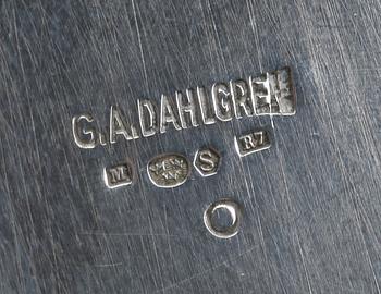 G.A DAHLGREN 1918-1919 COFFEE- AND TEA SET SILVER.