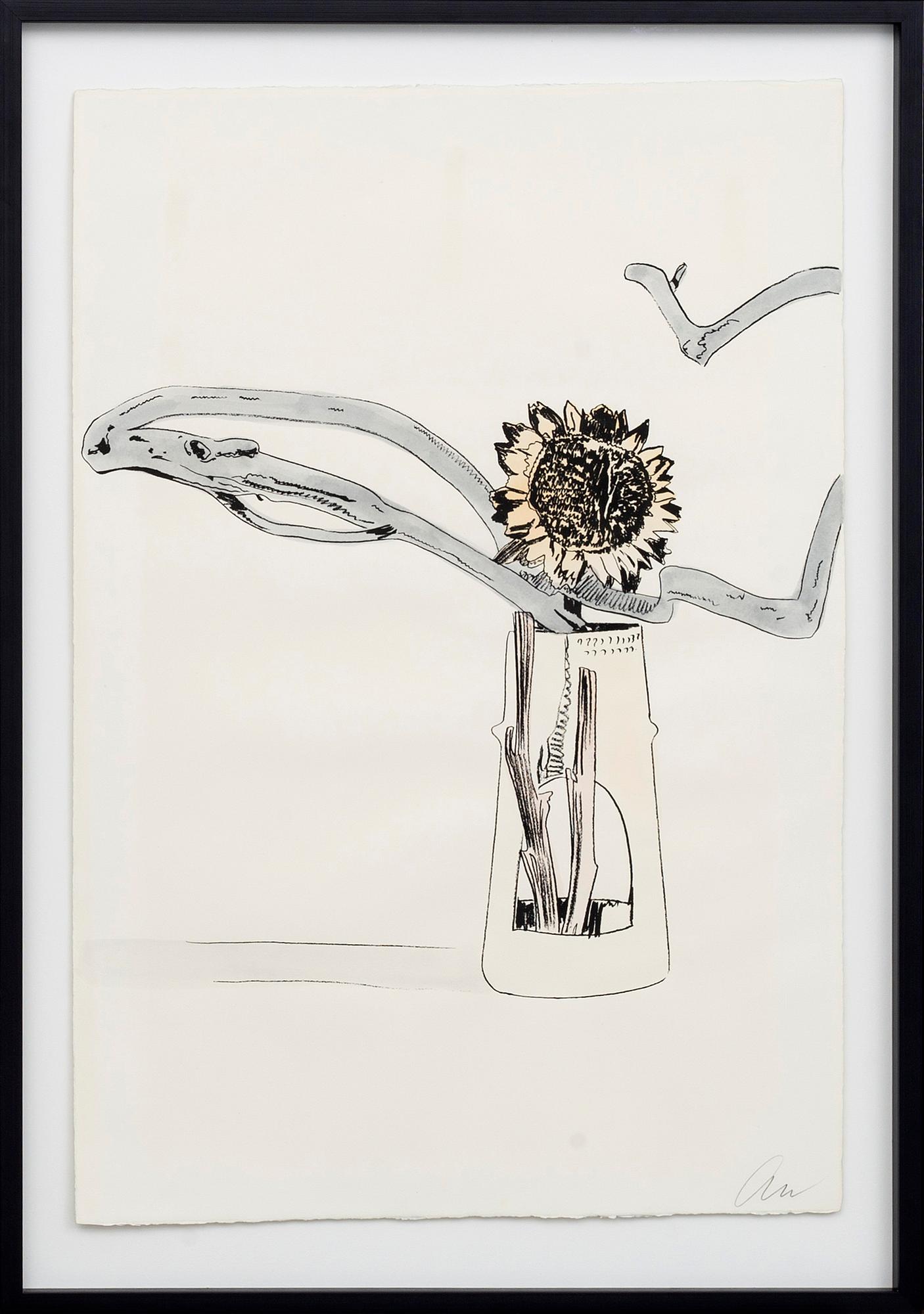 ANDY WARHOL, 'Flowers (Hand-Colored) 112', screenprint, handkolorerat, signerat -74, 110/250.