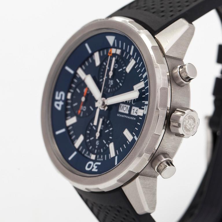 IWC, Aquatimer Chronograph, “Expedition Jacques-Yves Cousteau", wristwatch, 44 mm.