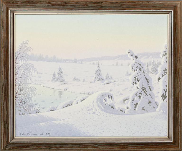 ERIC RHÖNNSTAD, olja på duk, sign och dat 1972.