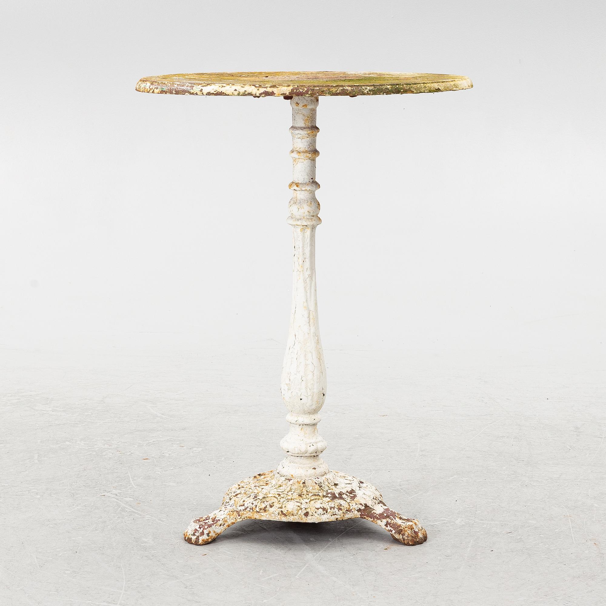 Trädgårdsbord, 1900-tal.