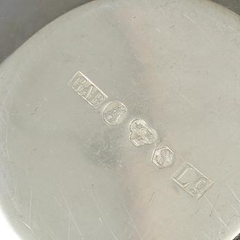 PARTI SILVER, 5 delar, bla Gewe, 1900 -tal. Vikt 576 g.