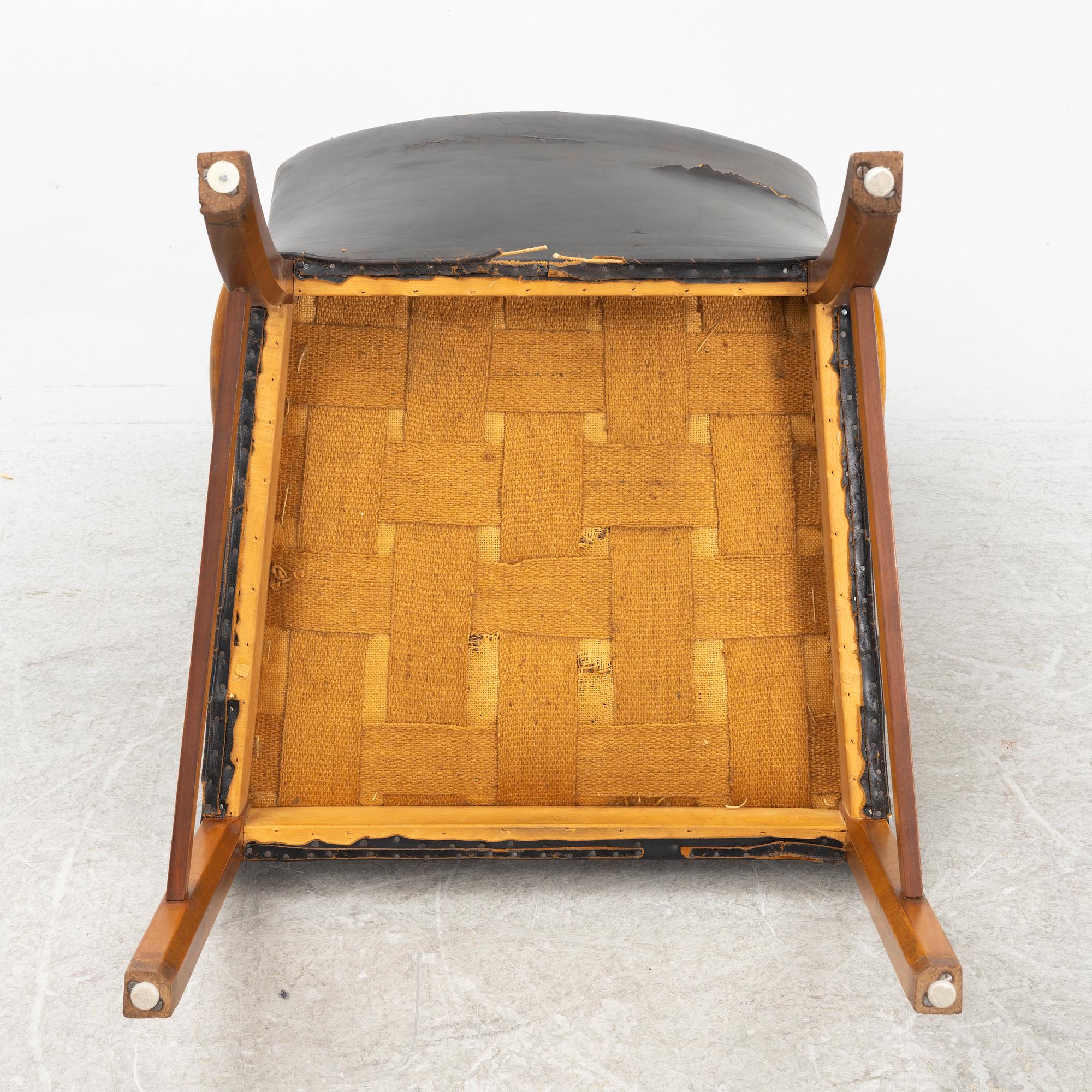 Ole Wanscher, armchair, Denmark, AJ Iversen, Denmark, 1950s.