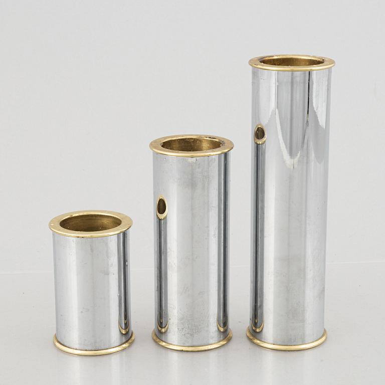 Staffan Engelsson, candlesticks, 17 pcs, second half of the 20th century.