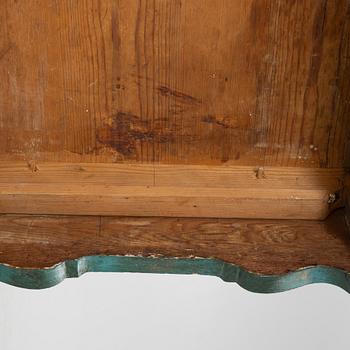 A Swedish Rococo table, late 18th century.