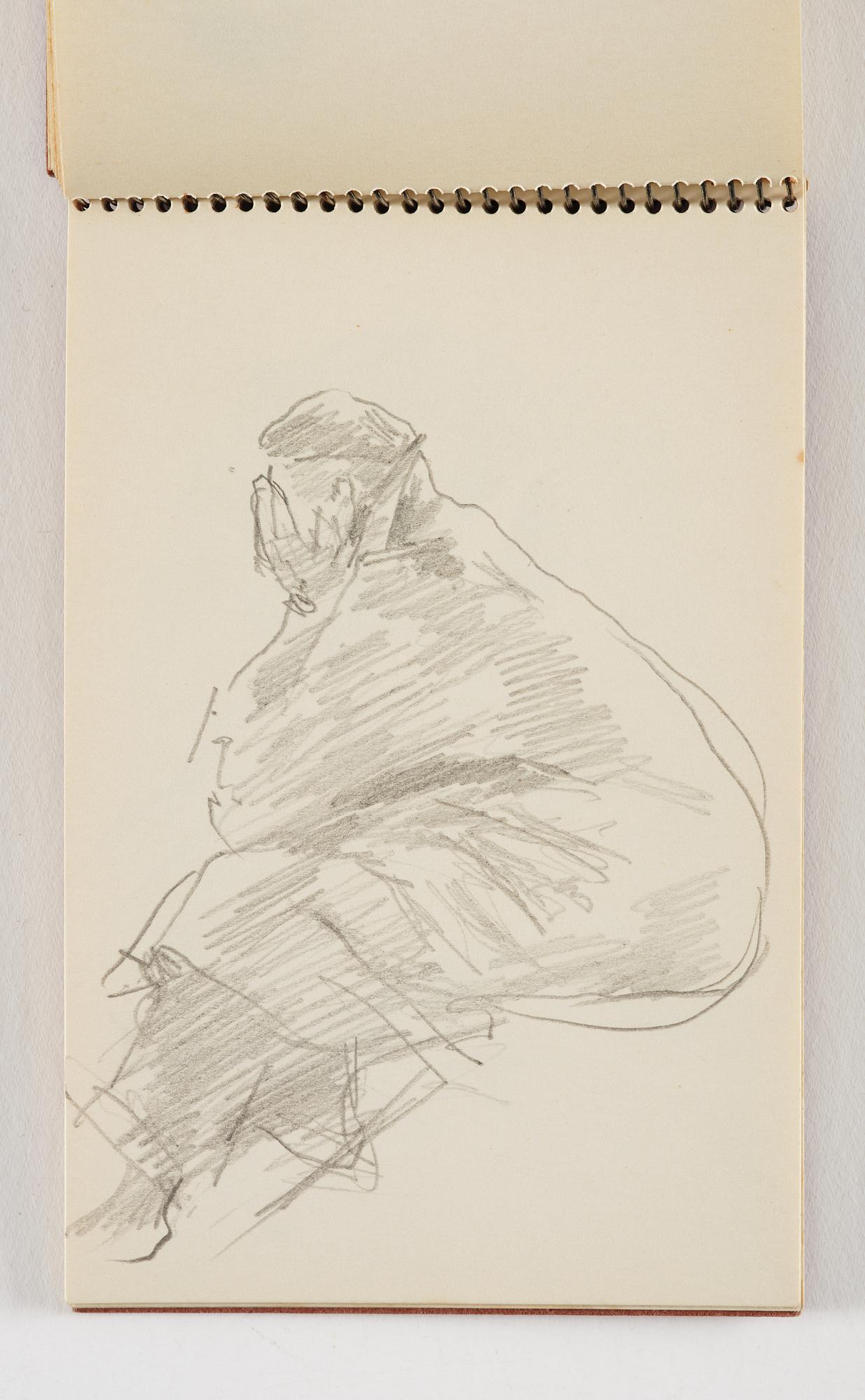 Lotte Laserstein, 10 små skissblock med teckningar.