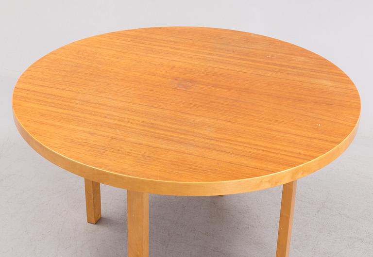 A dining table by Alvar Aalto for Artek.