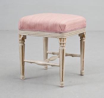 TABURETT, gustavianskt provinsarbete, 1800-talets första hälft.