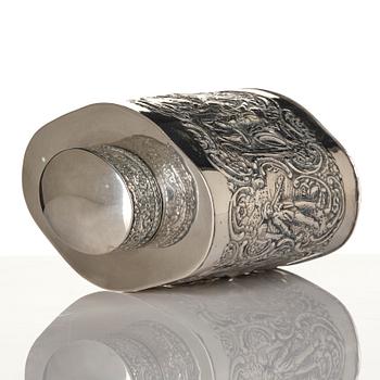 Tedos, sauceboat and cup, silver, including Ottoman Empire.