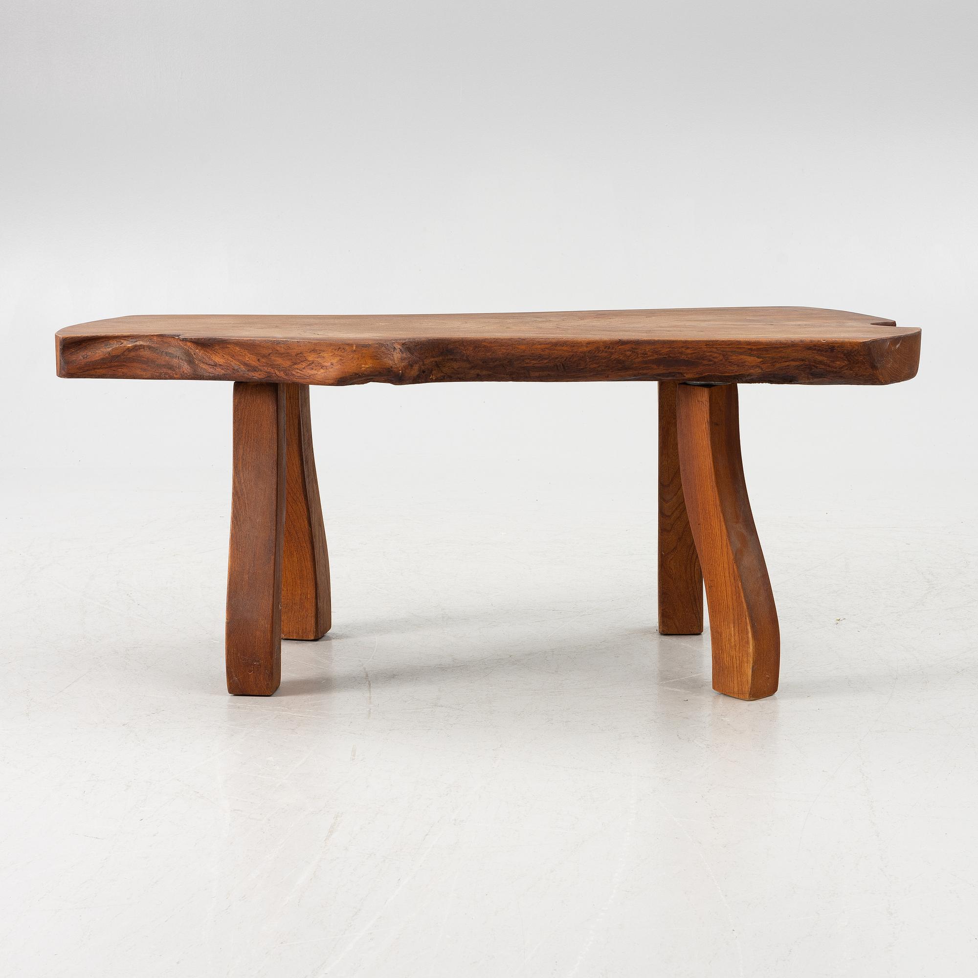 Carl-Axel Beijbom, soffbord/bänk, "Naturbord", Åby.