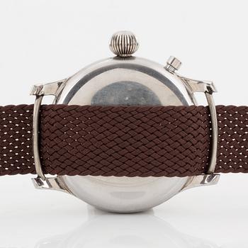 Longines, single button flyback-chronograph, "Oversized".