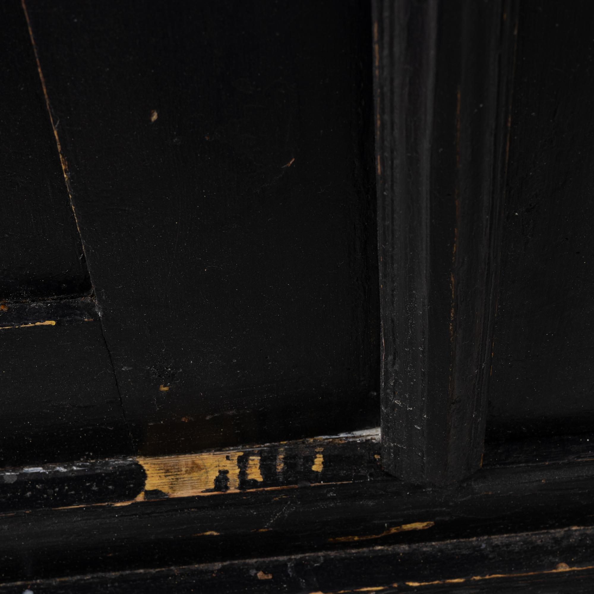 Display cabinet, circa 1900.
