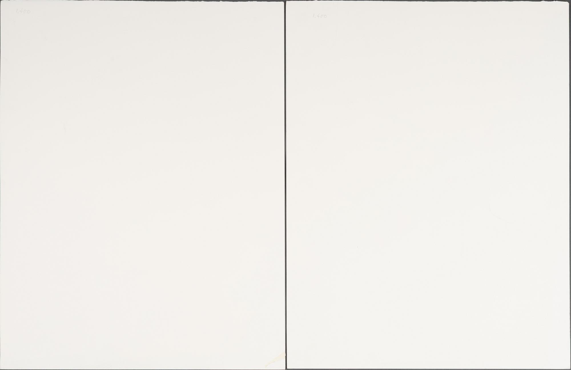 Oscar Reutersvärd, Untitled, 2 pcs.