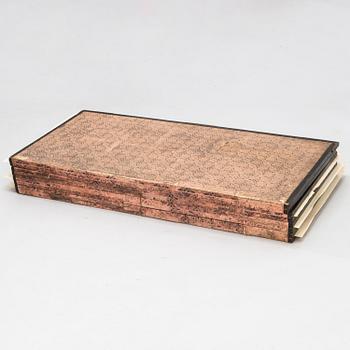 TUNNISTAMATON TAITEILIJA, SERMEJÄ, 2 kpl, vesiväri paperille, signeeratut, Japani 1600-luku.