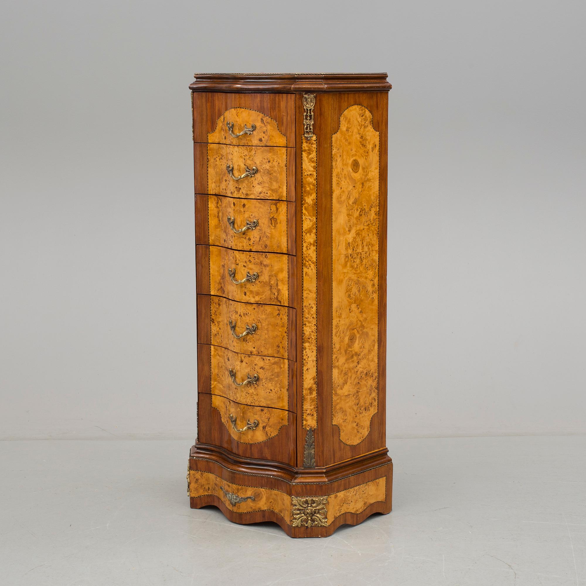 BYRÅ, Louis XV-stil, 1900-talets andra hälft.