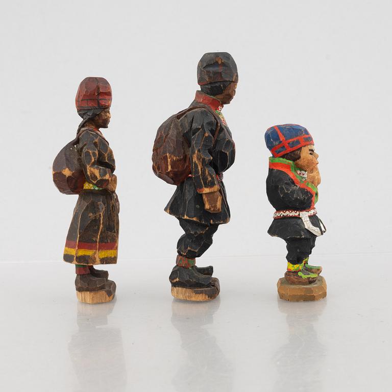 Torborg Lindberg, figurines, 3 pcs.
