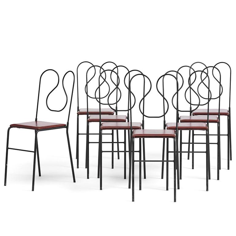 Jonas Bohlin, a set of eight "Liv" chairs, Jonas Bohlin Design AB, Stockholm, post 1997.