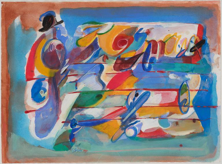 Leif Ericson, "På scenen".