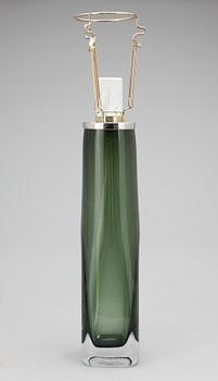 BORDSLAMPA, glas, Carl Fagerlund, Orrefors, 1900-talets andra hälft.