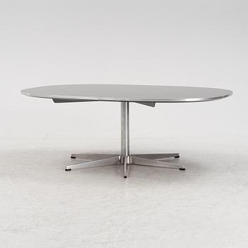 Bruno Mathsson & Piet Hein, a 'Superellips' coffee table, Fritz Hansen, Denmark.