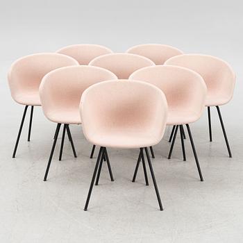 Hee Welling & Hay, a set of eight 'AAC 27', chairs, Denmark.