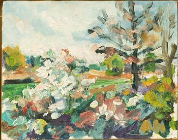 Anders Hultman, "Blommande slån".