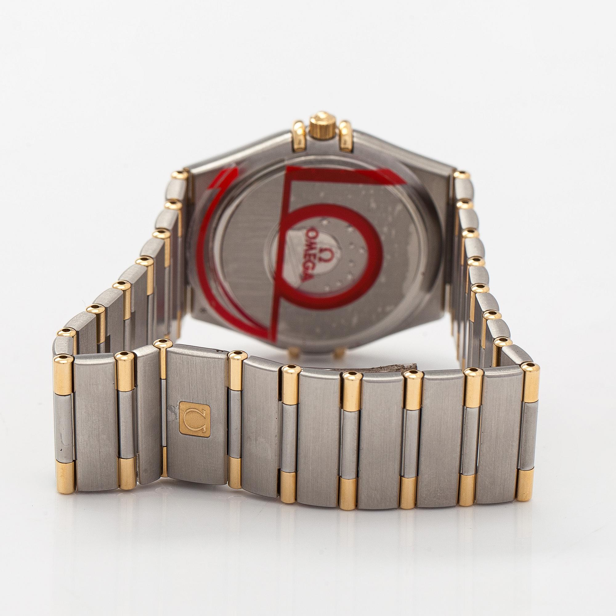 Omega, Constellation, 33 mm, steel / gold, quartz.