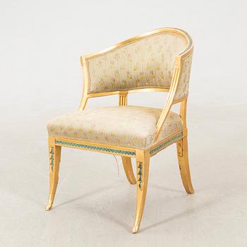 Armchair, Gustavian, Stockholm, circa 1800.