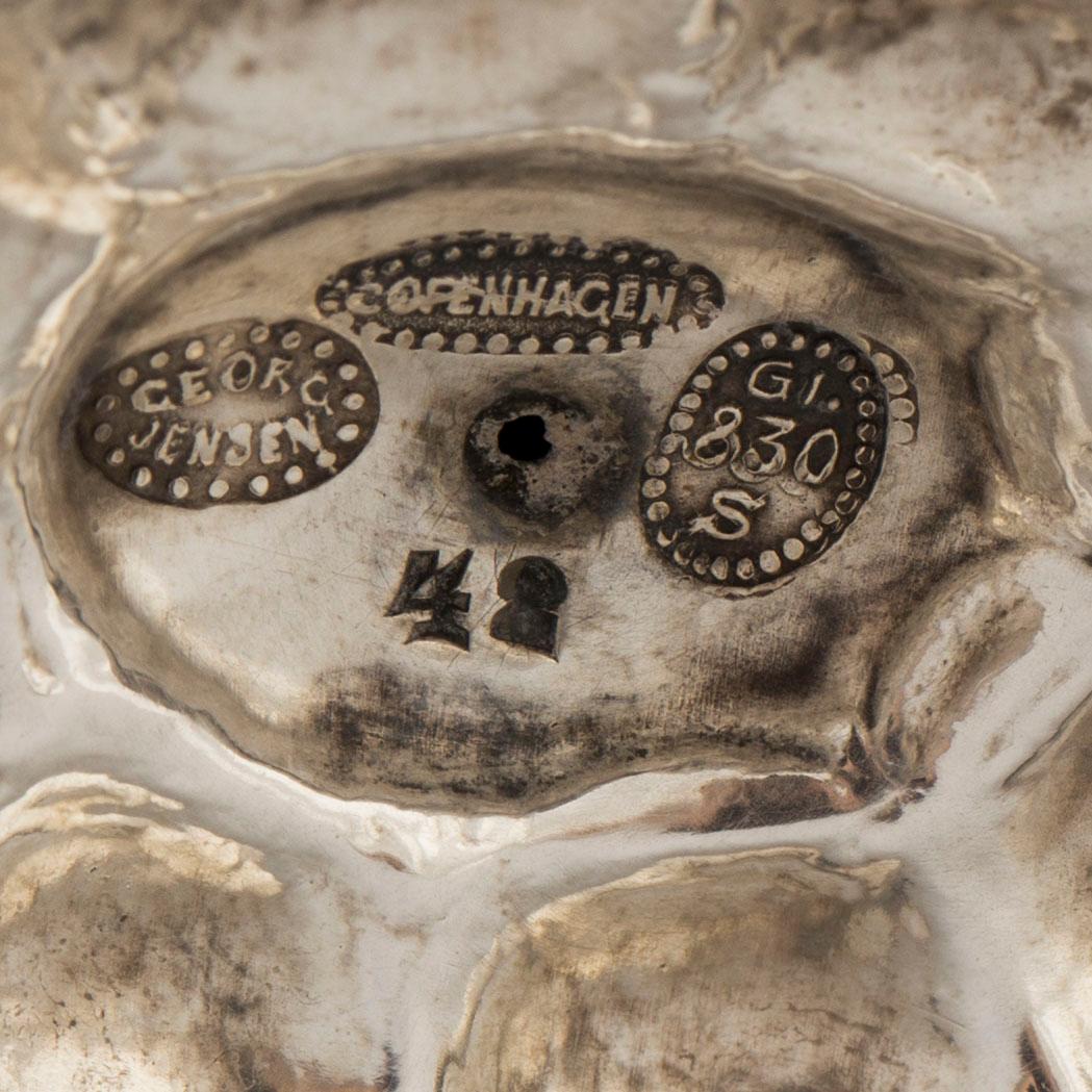 GEORG JENSEN, a silver bowl, Copenhagen, Denmark 1919, model nr 42, designed by Johan Rohde.