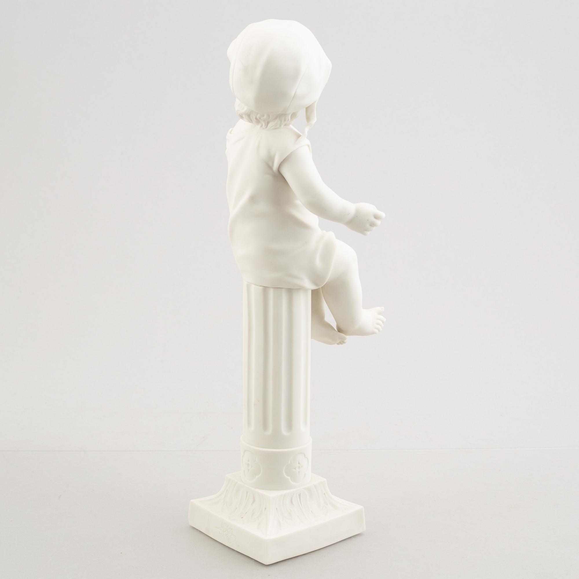 Three figurines, Gustafsberg, circa 1900.