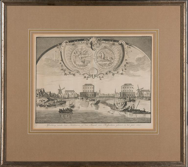 BERNARD PICART, efter, kopparstick, 1700-tal.