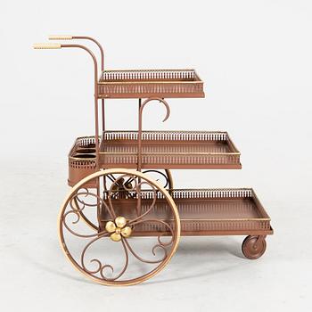 A mid 1900s serving trolley.